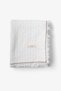 Frig Throw Tasseled Sofa Shawl Tv Blanket 130X170 Cream - 3