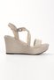 Gold Filling Sole Women's Heeled Shoes-600 - 5