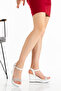 Stone Wedge Sole Women's Heeled Shoes - 540