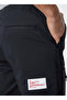 Normal Siyah Erkek Sweat Şort KBTX S211 REPOCKET_REPOCKET REGULAR - 5