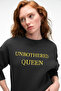 Isolune Women's Collar Embroidery Detailed Oversize Crew Neck Anthracite Sweatshirt - 6