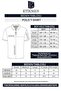 Navy Blue White Double Color Men's Polo Neck T-Shirt - 6