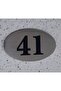 Oval Door Unit Number - Rezopal