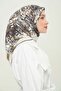 Patterned Rayon Scarf Daily Wrinkle-Free Non-Slip 90X90Cm