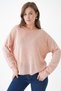 Women's Wide Collar Oversize Powder Knit Sweater 6933