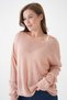 Women's Wide Collar Oversize Powder Knit Sweater 6933 - 5