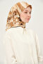 Printed Rayon Scarf Multicolor Non-Slip 90X90 cm - 2