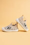 Jowhar Children's Toddler Flexible, Lightweight Soft Non-Slip Orthopedic Sole Beige First Step Sneakers - 5