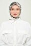 Patterned Rayon Scarf Daily Wrinkle-Free Non-Slip 90X90Cm - 2