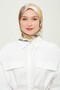 Patterned Rayon Scarf Daily Wrinkle-Free Non-Slip 90X90Cm - 2
