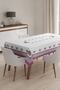 مفرش طاولة مفرد بالغرز المتقاطعة 160x220 - 2