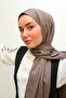 Labyrinth Pattern Jacquard Deluxe Shawl - Mink - 6