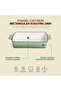 Healthy & Safe Enamel Cast Iron Rectangular Roasting Dish, 12-Inch - 5