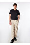 V-Neck Navy Blue Men's T-Shirt 242 LCM 242037 JONAT NAVY BLUE - 2