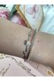 Pink Zircon Stone Vip Steel Bracelet Gema Butterfly Heart Bow Star Figured Bracelet Gift - 2