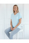 Trend Plus Size Cotton Fabric V-Neck Premium T-Shirt - 4