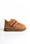 Unisex Non-Slip and Thick Light Sole Nubuck Velcro Easy Wear Cold Resistant Children's Winter Boots