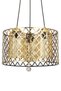 Super Kulin 3-Piece Mica Glass Black Yellow Patina Pendant Lamp Round Chandelier Modern Style Living Room Chandelier | |   Chandelier Models Modern Chandelier Lamp Pendant Chandelier E-27 with Lampholder - 5