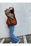Milano Knitted Pattern Women's Shoulder Bag (Width; 51 Cm*Length; 30 cm) - 6