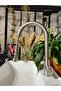 Inox Ginza Design Spiral Kitchen Faucet Spiral Sink Tap Pivoting Head Kitchen Faucet - 4