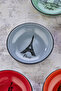 6-Piece Round Colorful City Pattern Sauce Bowl/Jam Bowl/Cookie Bowl/Breakfast Serving Bowl - 5
