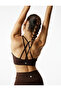 U-Neck Sleeveless Back Detailed Sports Bra