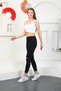 Smoked Knee Ripped High Waist Pants Skinny Jeans - 5