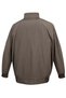 Plus Size Cotton Seasonal Coat with Ribbing (Extra Wide Fit) - 5