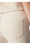High Waist Wide Leg Narrow Ecru Women's Denim Pants ONLBLUSH MID FLARED DNM DOT019 NOOS - 6