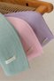 3-Piece 100% Organic Cotton Muslin Blanket Set for Baby Girl (Powder, Lavender, Nil 3 Pieces 75X85 cm) - 6