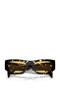 Pr A01S Rectangular Black Women's Sunglasses - 5