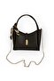 Women's Chain Strap Scarf Detailed Zippered Shoulder and Hand Bag – Tracking Detachable Strap - 5
