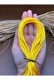 Floss Rope Yellow Color (Rat Tail) 2 mm 10 Meters Jewelry Bracelet Rope - 2