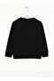 Black Printed Mix Kids Sweatshirt - 3