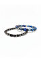 Lapis Lazuli Natural Stone Unisex Combination Bracelet