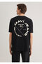 Jeans Back Printed Black T-Shirt Oversize / Wide Cut 0611719 -900 - 5