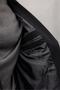 Carlo Oversize Cashmere Fabric Winter Men's Coat with Side Pockets - Black - 4