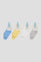 8 Pairs of Cotton Summer Boys and Baby Booties Socks - 5
