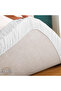 Premium Fitted-Style Mattress Topper 9cm/800GSM with deep pocket and all around elastic – White - 5