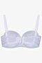 Women's Unpadded Cotton Ribbed Strapless Bra - 2