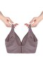 Unwired Invisible Ribbed Camisole Seamless Bra with Removable Pads - 2