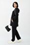 Zippered Shepherd Stitch Black Double Set - 5