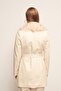 Leather Jacket with Fur Detail - Stone - 7