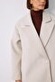 Patterned Short Coat - Stone - 5