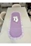100% Cotton Scallop Frilled Oval Runner (40X110) - 2