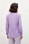 Straight Shirt with Tie Collar - Lilac - 6