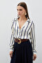 Striped Classic Shirt - Navy Blue - 4