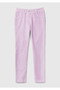 Girl's Lilac Velvet Tights