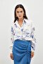 Colorful Casual Shirt - Sax Blue