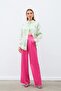 Multicolor Patterned Loose Shirt - Green - 2